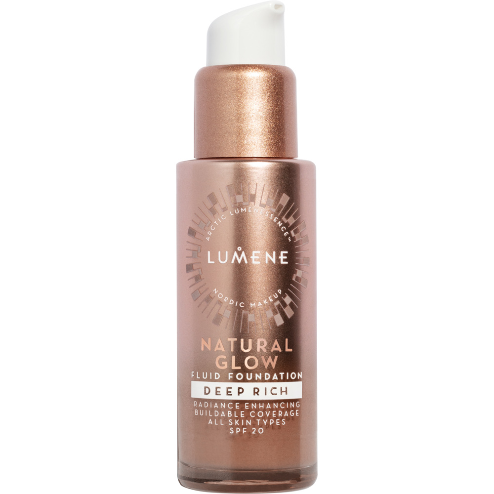 Natural Glow Fluid Foundation SPF20, 30ml