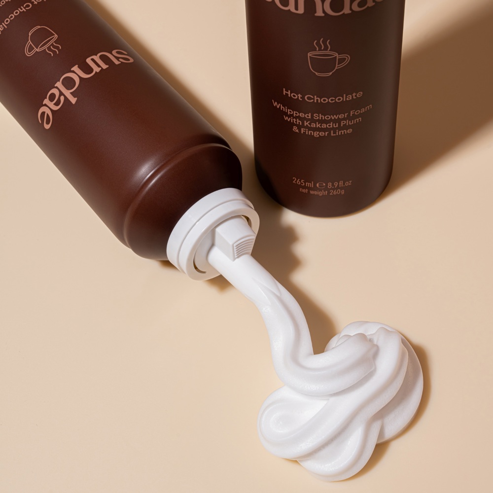 Hot Chocolate Whipped Shower Foam, 265ml