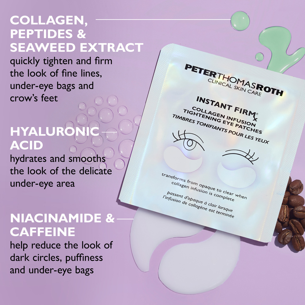 Instant FirmX® Collagen Infusion Tightening Eye Patches, 8 Pairs