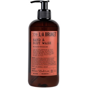 339 Hand & Body Wash Rhubarb/Geranium