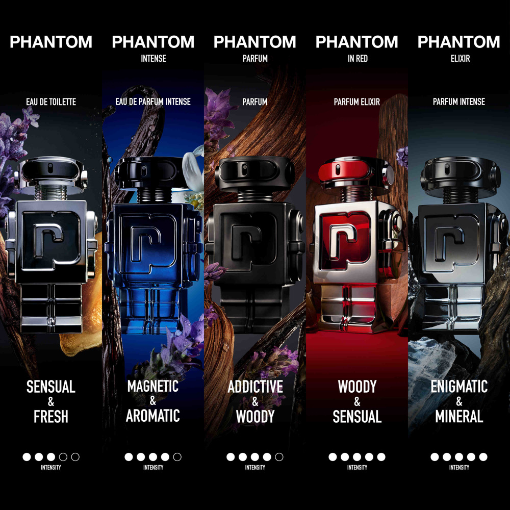 Phantom Black Elixir, Parfum