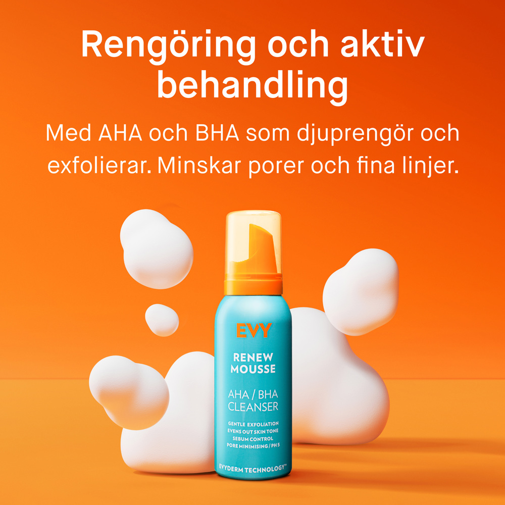 Renew Mousse AHA/BHA Cleanser, 100ml